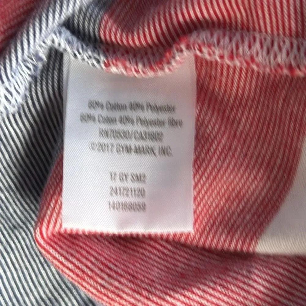Gymboree Girls Sundress Size 7 Red White Blue Sleeveless Summer Dress Patriotic